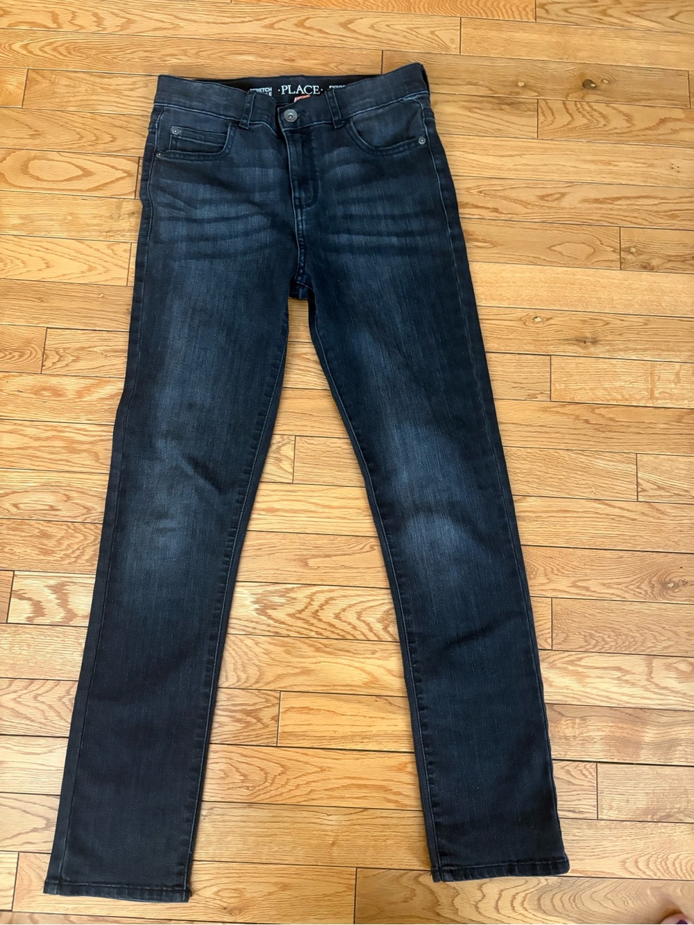 Place Kids Skinny Jeans Sz 12 in Dark Indigo Wash